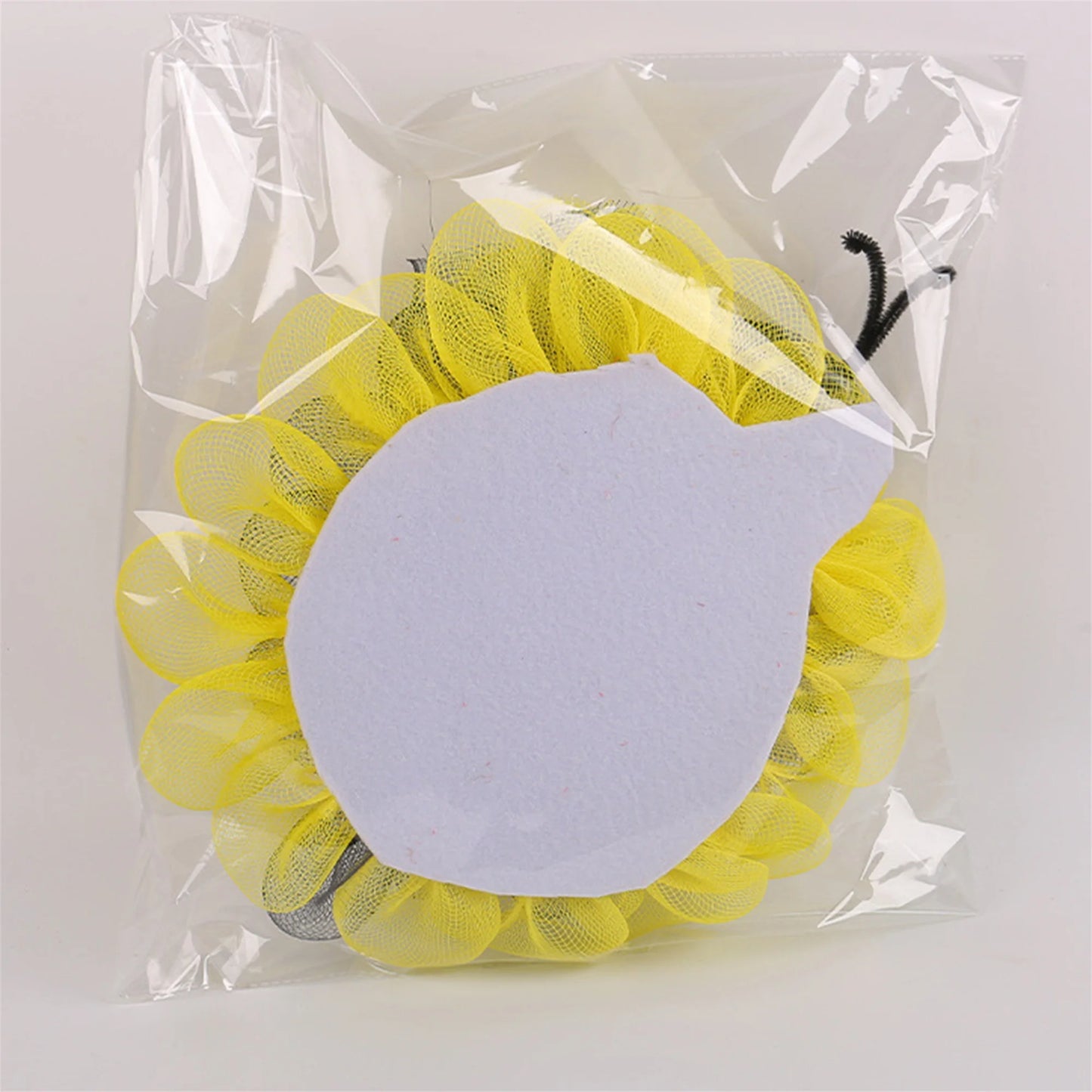 Spring Floral Wreath with Bunny and Eggs Decoration for Front Door Easter Decorations and Party Supplies