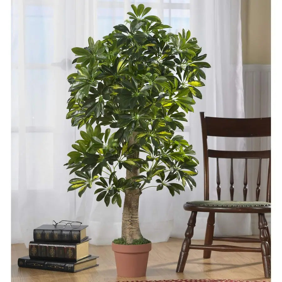 4ft. Schefflera Real Touch Silk Tree, Green