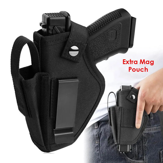 Concealed Carry Gun Holster Tactical Left/Right Hand Pistol IWB OWB Universal
