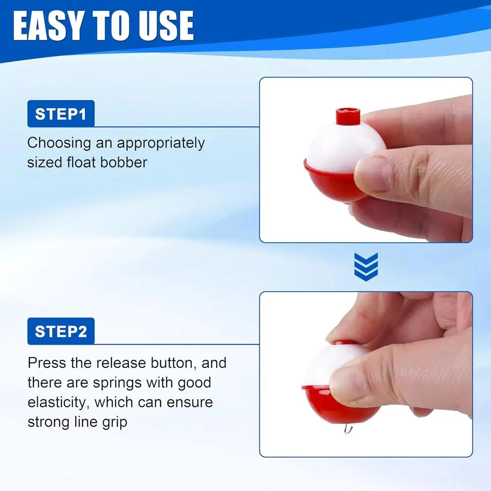 Essential 200-Piece Fishing Kit: Hooks, Bobbers, Tackle for Freshwater Fishing