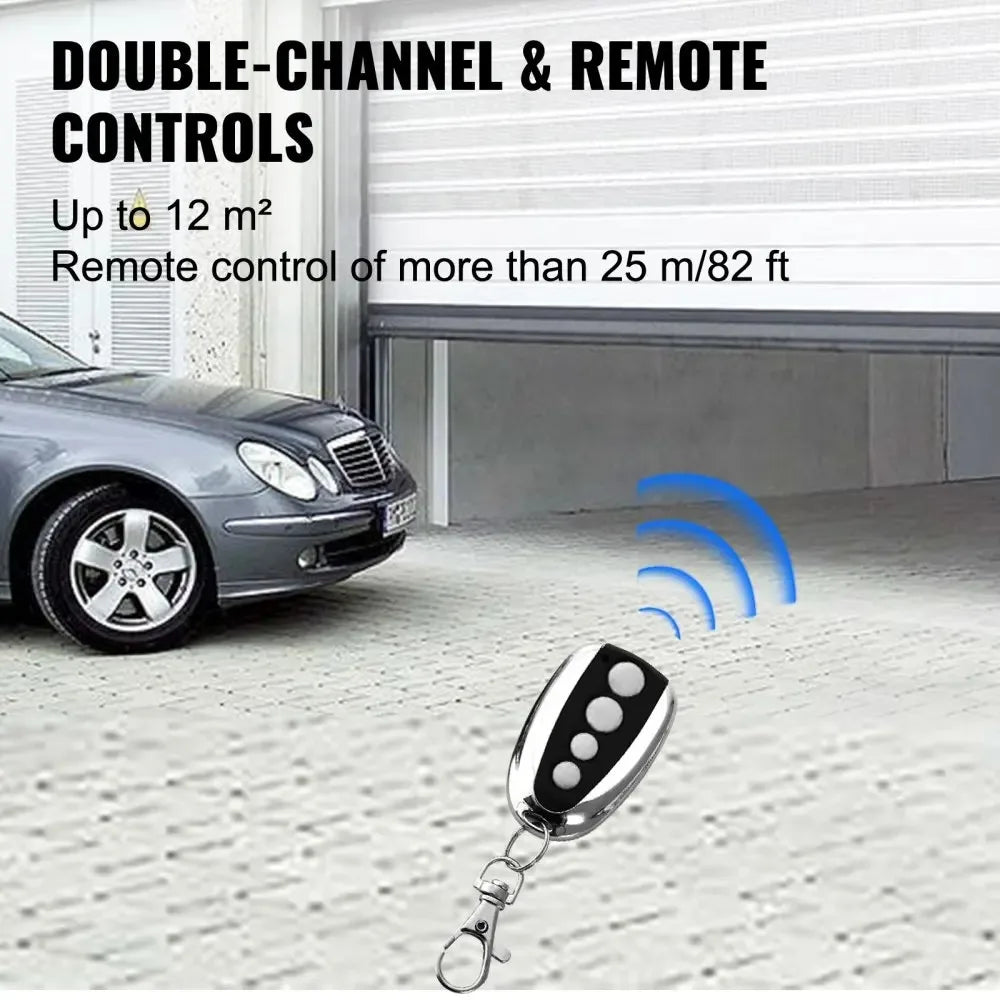 Sihao Garage Door Opener AC220V Electric Automatic Garage Door Opener With Remote Control 15 M² Applicable 1000 N Pulling Force