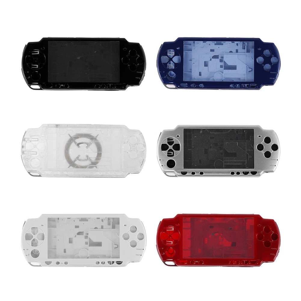 Complete Shell Case Professional Protection Shell Cover Set Replacement with Button Kit for PSP2000 Game Console Accessories