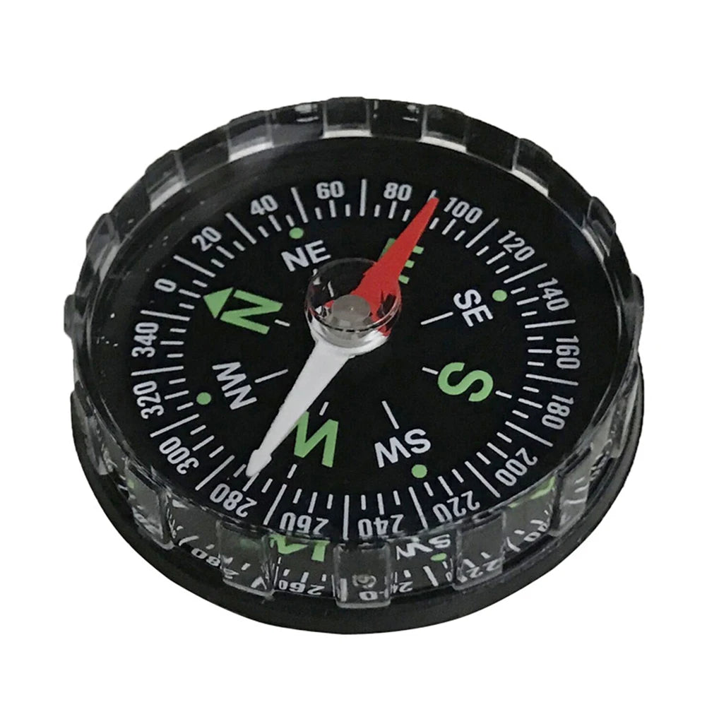 10-1PCS Mini Compass 45MM Portable Handheld Compass Outdoor Camping Hiking Travel Emergency Survival Navigation Tool