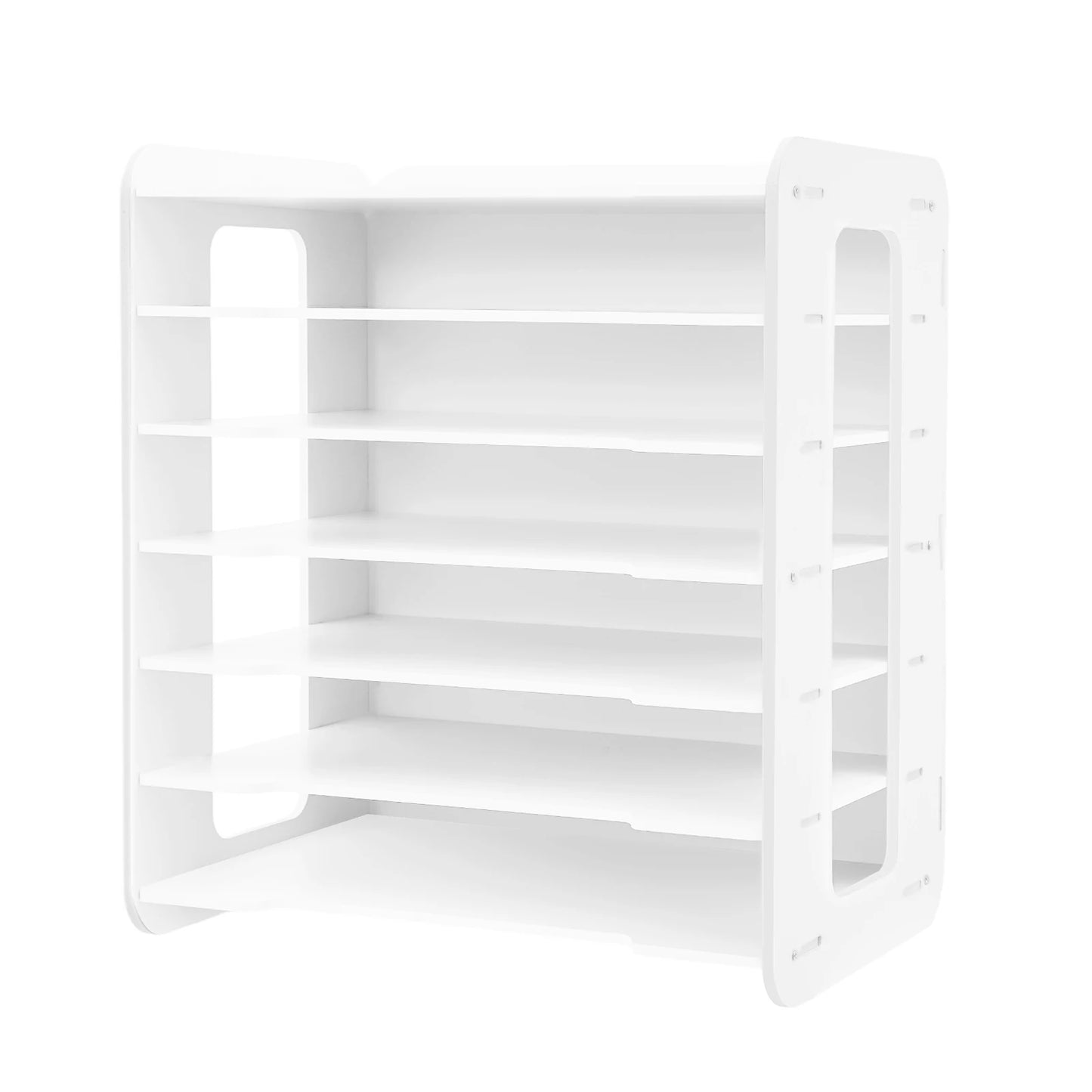A4 Paper Desktop Storage Rack Office Paper Organiser Desktop File Holder Desk Letter Tray Multilayer Space-Saving Storage