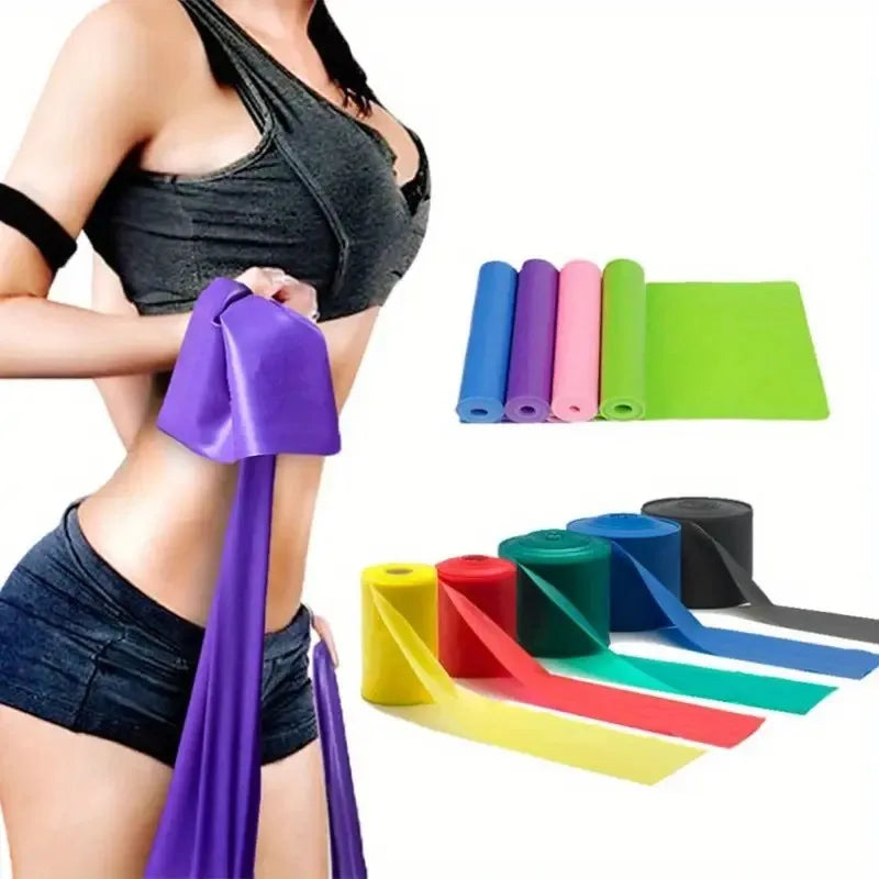 3pcs/set, Yoga Tension Belt, Elastic Fitness Resistance Band For Men Women, Yoga Stretch Belt For Strength Training