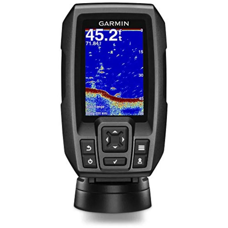 Striker 4 3.5 Chirp Fishfinder GPS 0100155000 with Protective Cover for Marine Fishing and Navigation Advanced Sonar Technology