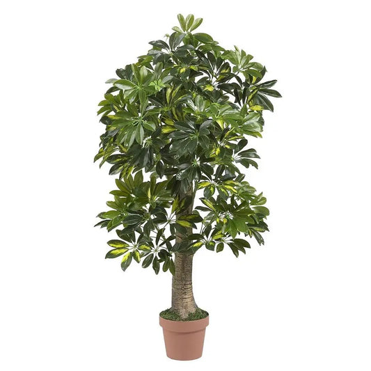 4ft. Schefflera Real Touch Silk Tree, Green
