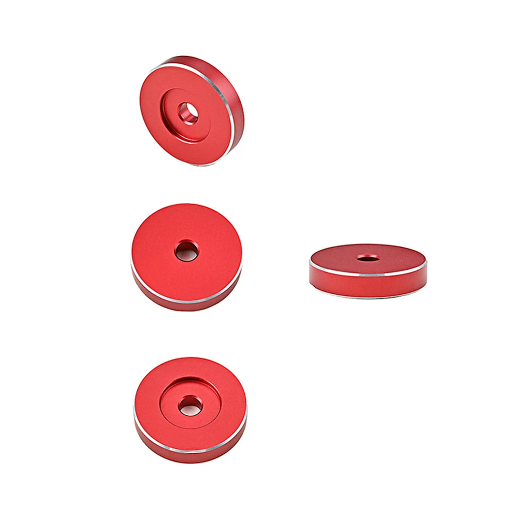 Vinyl Turntable Adapter Solid Aluminum Vinyl Record Turntables Adapter Durability Vinyl Center Adapter Phonograph Accessories