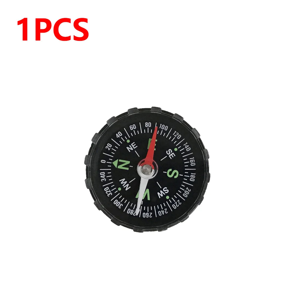 10-1PCS Mini Compass 45MM Portable Handheld Compass Outdoor Camping Hiking Travel Emergency Survival Navigation Tool