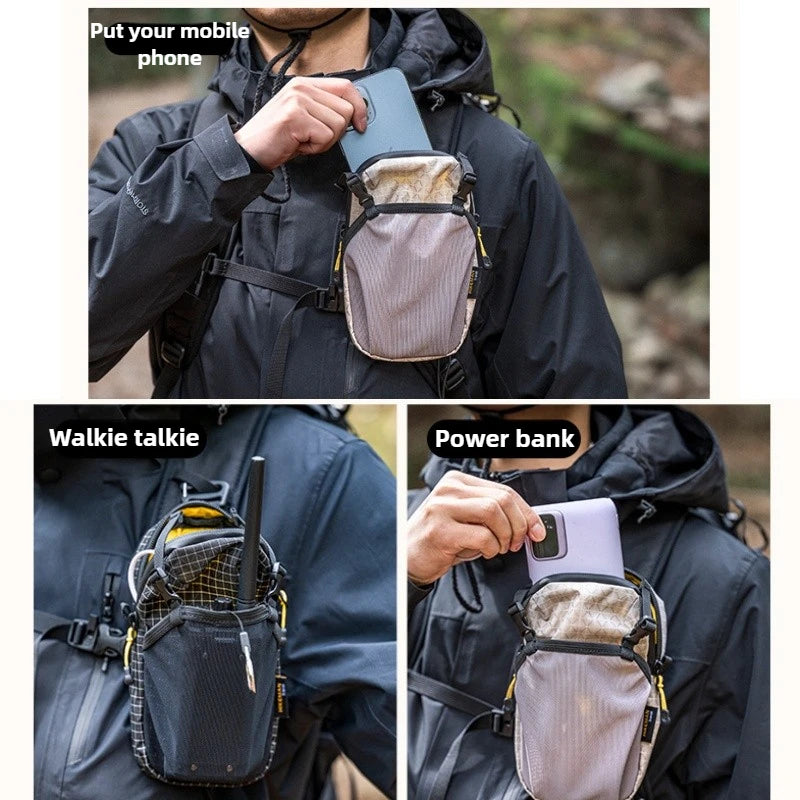 Waterproof Dyneema Pouch Outdoor Camping Sack UHMWPE Trekking Bag Tactical Lightweight Durable for Hiking Backpack Accessories