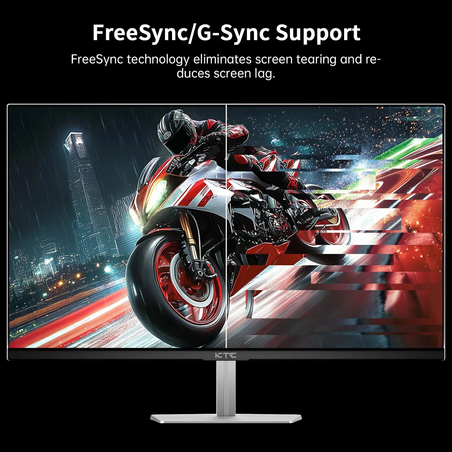 KTC 24.5 Inch 400Hz Gaming Monitor, FHD 1080P 240Hz Computer Monitor, Fast IPS, FreeSync/G-Sync Compatible, HDR400 H25X7
