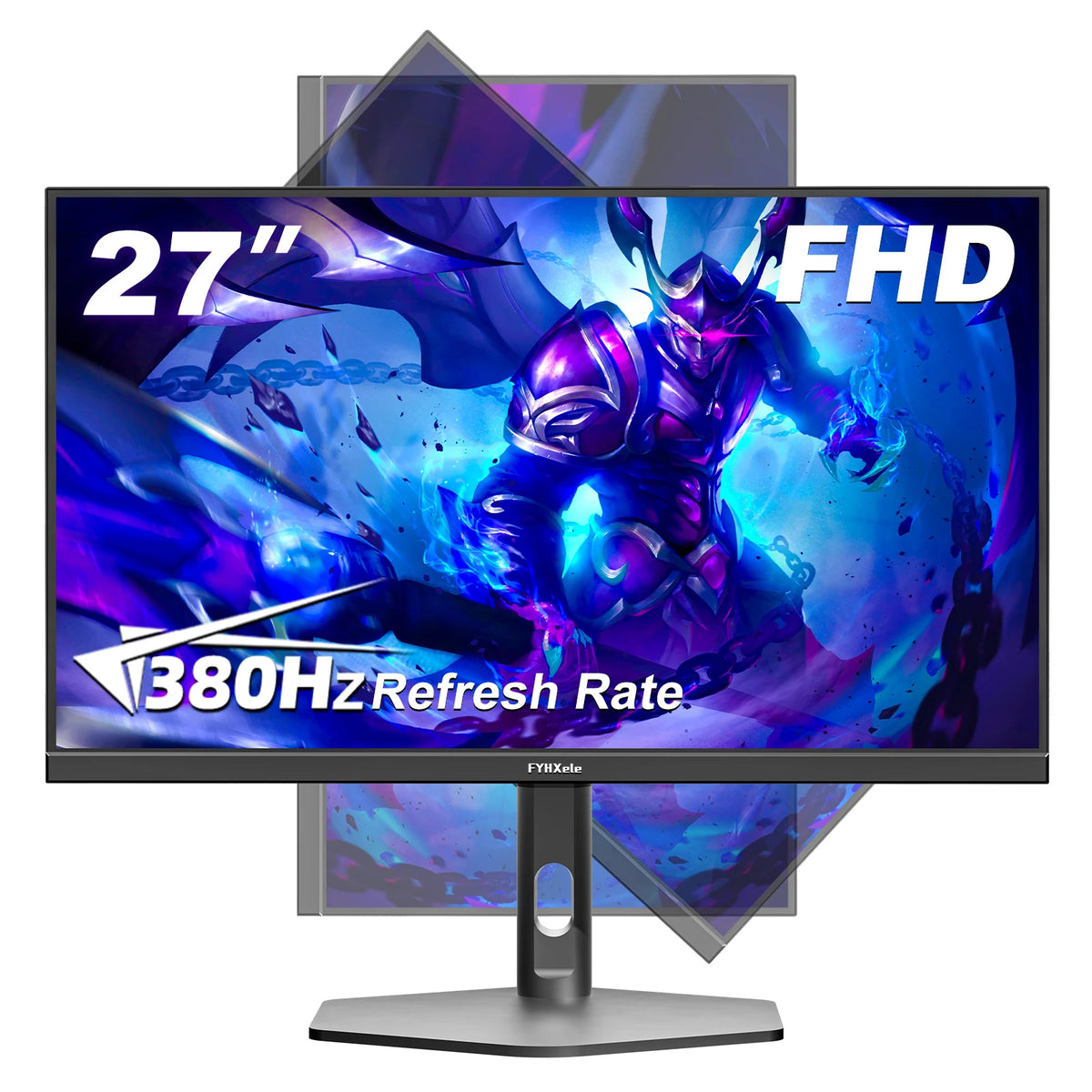 Moni Computer FYHXele 27 inch 380Hz Gaming Monitor 1080P IPS 0.5ms GTG Computer Moni ...