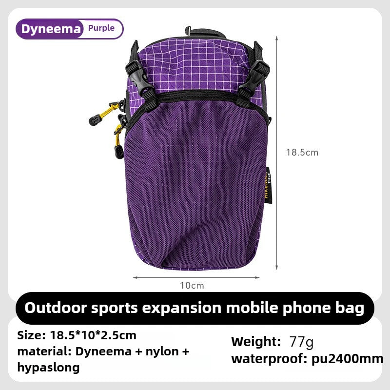 Waterproof Dyneema Pouch Outdoor Camping Sack UHMWPE Trekking Bag Tactical Lightweight Durable for Hiking Backpack Accessories