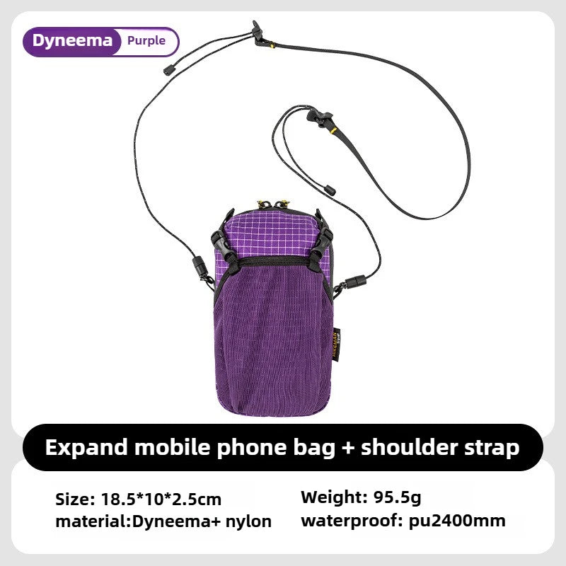 Waterproof Dyneema Pouch Outdoor Camping Sack UHMWPE Trekking Bag Tactical Lightweight Durable for Hiking Backpack Accessories