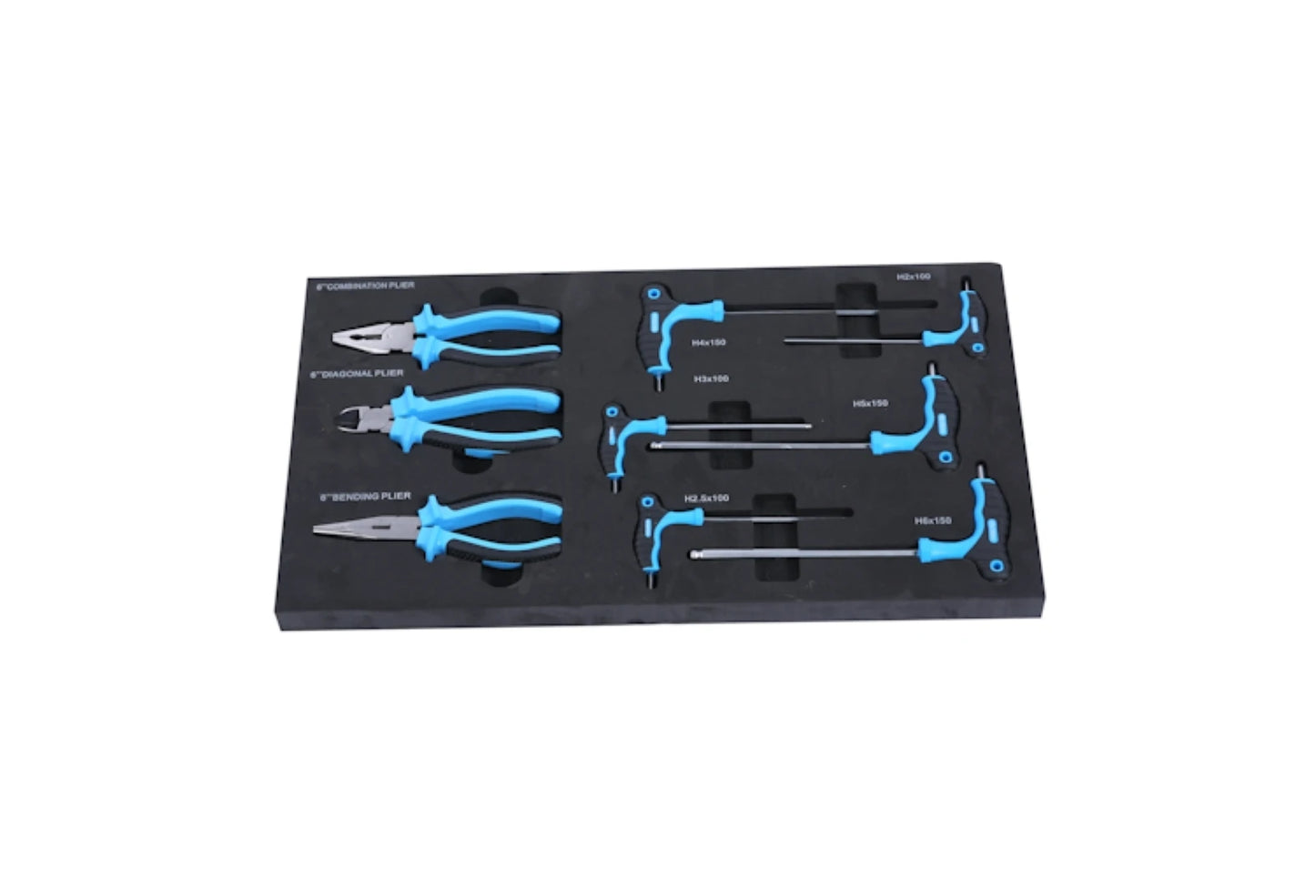 24.4"Inch Tool Cabinet,4 Drawer Rolling Tool Box with Key Lock and 4 Wheels for Garages,Warehouses,Workshops,Repair Shops,blue
