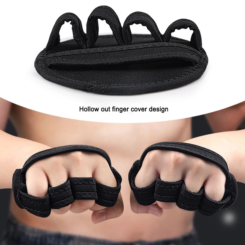 Neoprene Grip Pads Non-Slip Lifting Grips Gym Workout Gloves Powerlifting Gym Gloves Horizontal Bar Booster Gloves for Men Women