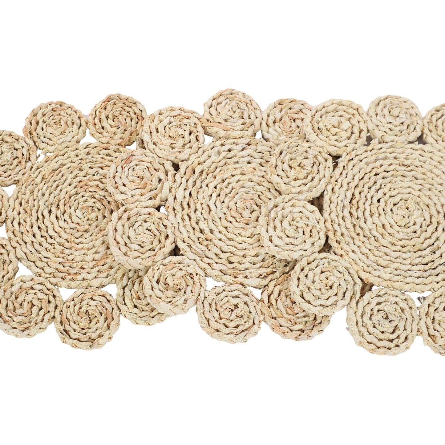 12-piece set of placemats Heat-resistant placemats Woven rattan placemats Dining room and table placemats