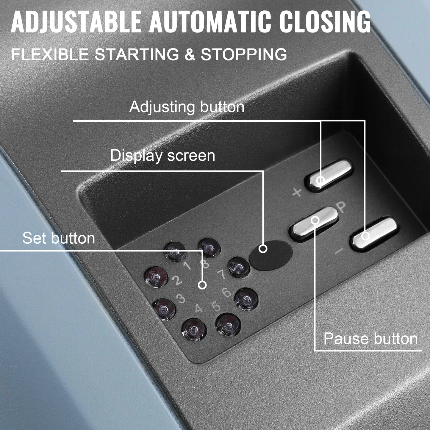 Sihao Garage Door Opener AC220V Electric Automatic Garage Door Opener With Remote Control 15 M² Applicable 1000 N Pulling Force