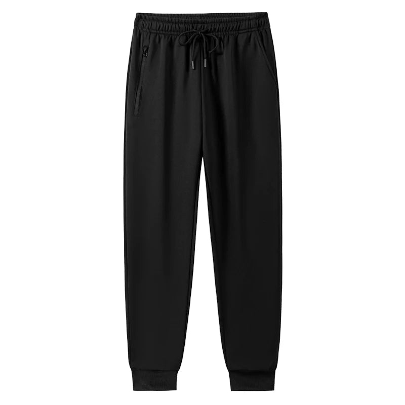 Men's Sweatpants with Zipper Pockets Towel Loop Tapered Joggers for Men Athletic Quick Dry Pants for Workout Jogging Running