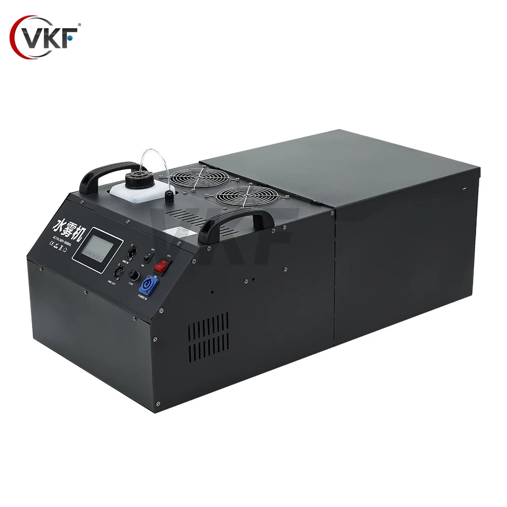 From EU US 3000W 5000W Low Lying Fog Machine Double Tubes Water Mist Machine 2000W Smoke Stage Equipment For Wedding DJ DISCO