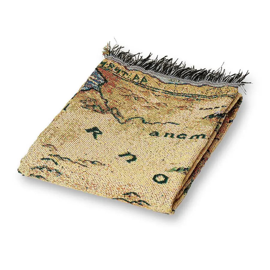 Lord Of The Rings The Hobbit Woven Tapestry Throw Blanket, 48 x 60, Middle Earth