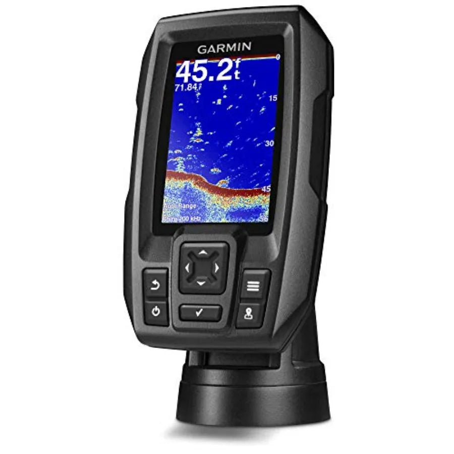 Striker 4 3.5 Chirp Fishfinder GPS 0100155000 with Protective Cover for Marine Fishing and Navigation Advanced Sonar Technology