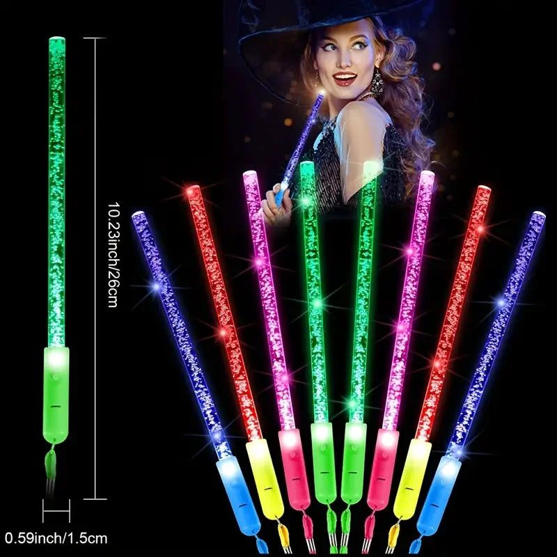 Led Bubble Light Stick, 3 Light Modes, Colorful Party Lights, Suitable for Christmas, Wedding Parties, Birthday Parties, Holiday Celebrations, Photography, Concerts, Halloween, Dynamic Lighting, Fun Lighting Effects