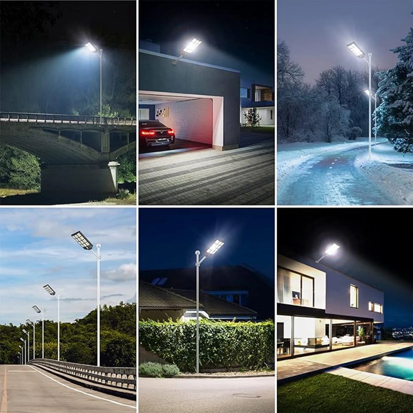 5000W LED Solar Street Light Motion Sensor Waterproof Security Solar Lights Outdoor with Remote Control for Outside Garden Yard