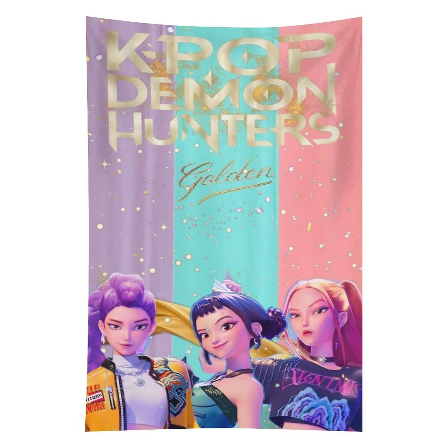 Girls KPop Demon Hunters Tapestry Wall Decor, 40''x60'' Tapestry Gift Applicable To Wall Decor Art Tapestry
