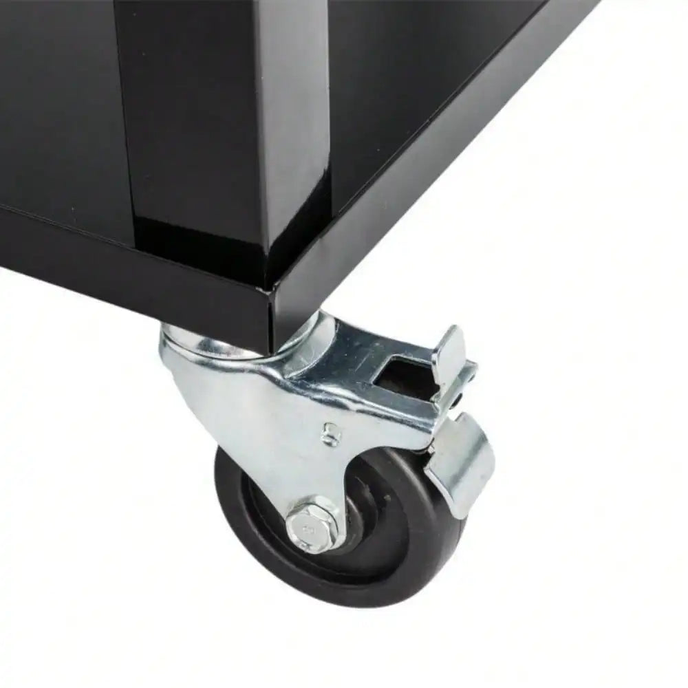 80QT Patio Rolling Cooler Picnic Ice Beer Chest Party Cooler Cart With Wheels